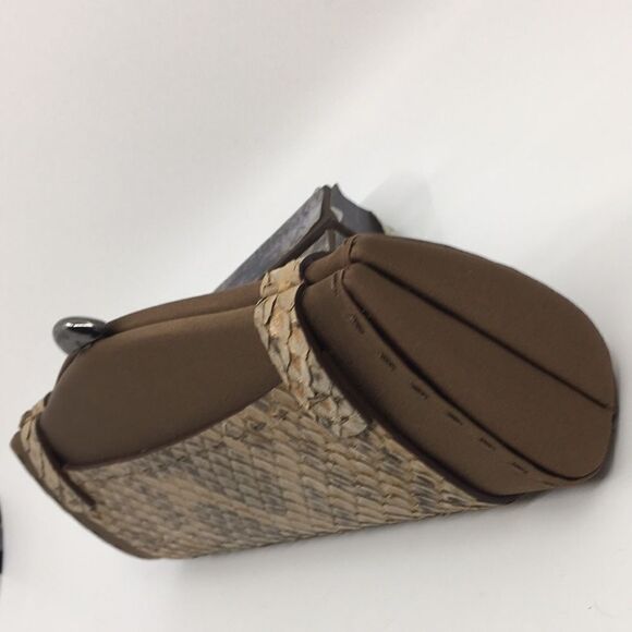 VBH by Vernon Bruce Hoeksema First Edition Snake and satin Clutch - Picture 5 of 17